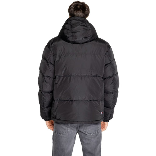 Tommy Hilfiger Jeans Black Recycled Polyester Jacket Tommy Hilfiger Jeans Dark Slate Gray