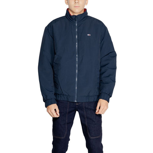 Tommy Hilfiger Jeans Blue Polyamide Jacket Tommy Hilfiger Jeans Dark Slate Gray