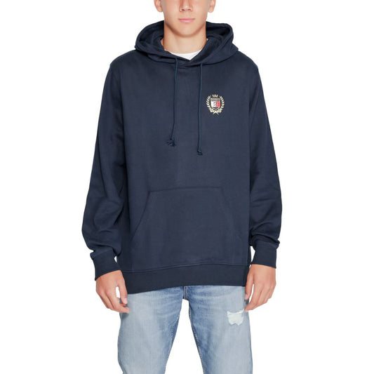 Tommy Hilfiger Jeans Blue Cotton Sweater Tommy Hilfiger Jeans Dark Slate Gray