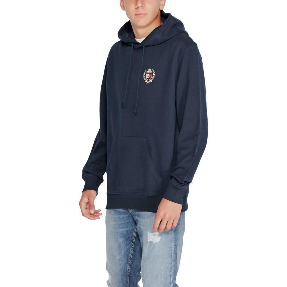 Tommy Hilfiger Jeans Blue Cotton Hoodie