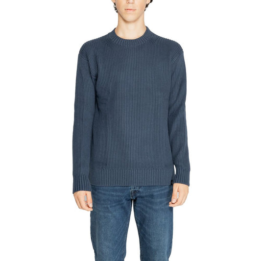 Calvin Klein Jeans Black Organic Cotton Sweater Calvin Klein Jeans Dark Slate Gray