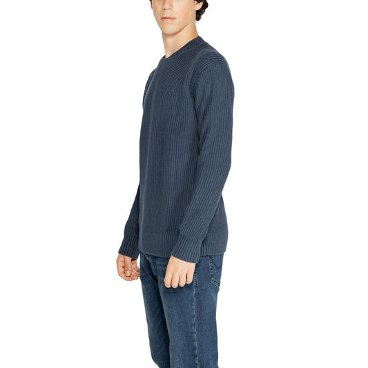 Calvin Klein Jeans Black Organic Cotton Sweater Calvin Klein Jeans Dark Slate Gray