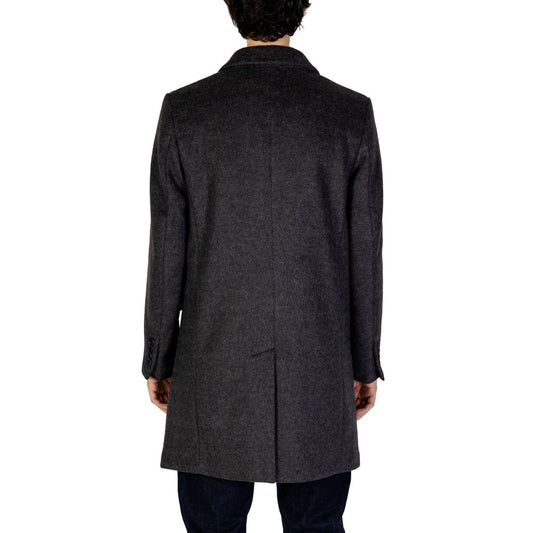 Antony Morato Gray Polyester Jacket Antony Morato Dark Slate Gray