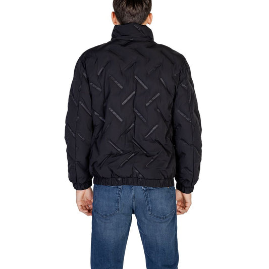 Antony Morato Black Polyester Jacket Antony Morato Dark Slate Gray