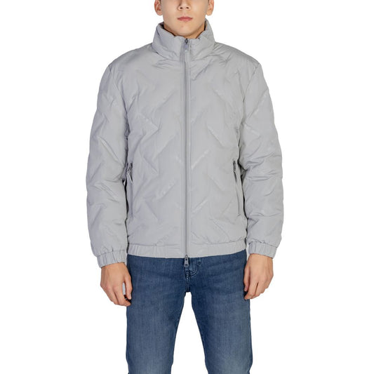 Antony Morato Gray Polyester Jacket Antony Morato Dark Gray