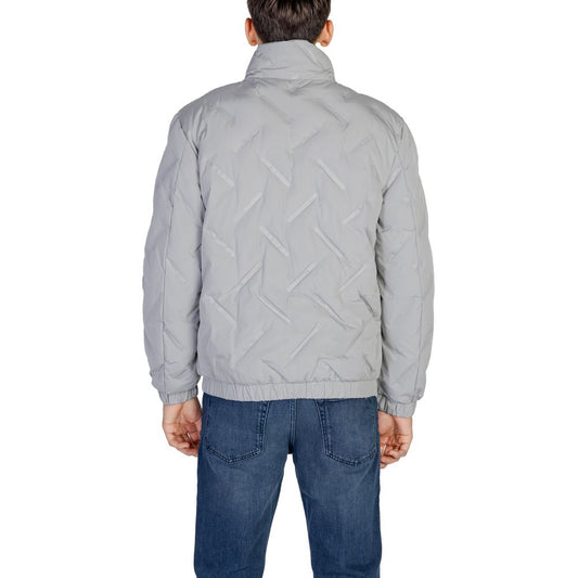 Antony Morato Gray Polyester Jacket Antony Morato Gray