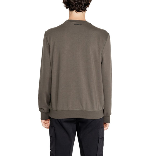 Antony Morato Green Cotton Sweater Antony Morato Dim Gray