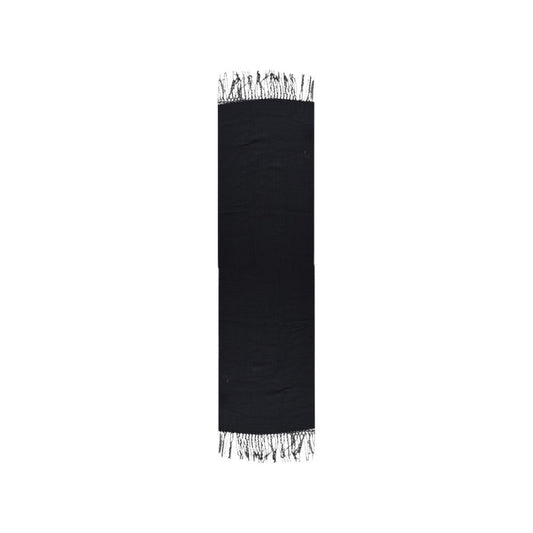 Antony Morato White Acrylic Scarf Antony Morato Black