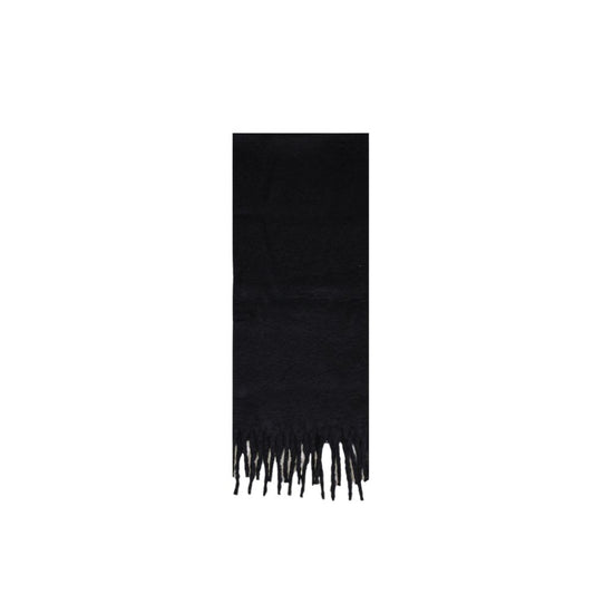 Antony Morato Black Polyester Scarf Antony Morato Black