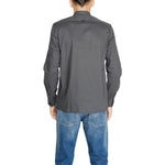 Antony Morato Gray Cotton Shirt AN-14637800153-IT46 | S
