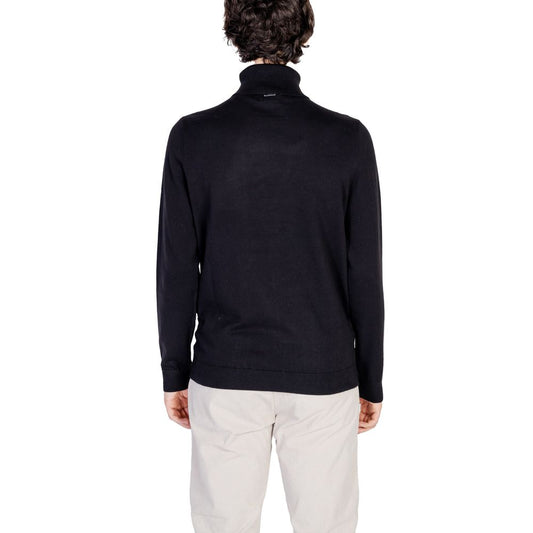 Antony Morato Black Cotton Sweater Antony Morato Light Gray