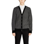 Antony Morato Black Mohair Cardigan AN-14639000009-IT48 | L
