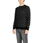 Antony Morato Black Marabou Sweater AN-14639100009-IT48 | L