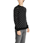 Antony Morato Black Marabou Sweater AN-14639100009-IT48 | L