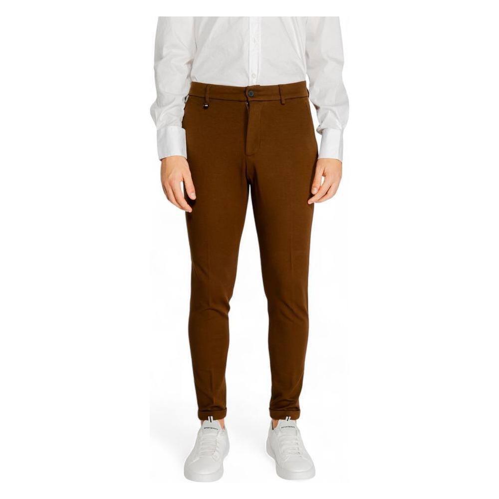 Antony Morato Brown Viscose Pant AN-14639300140-IT46 | S