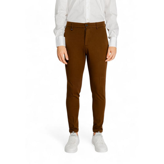 Antony Morato Brown Viscose Jeans & Pant Antony Morato Saddle Brown
