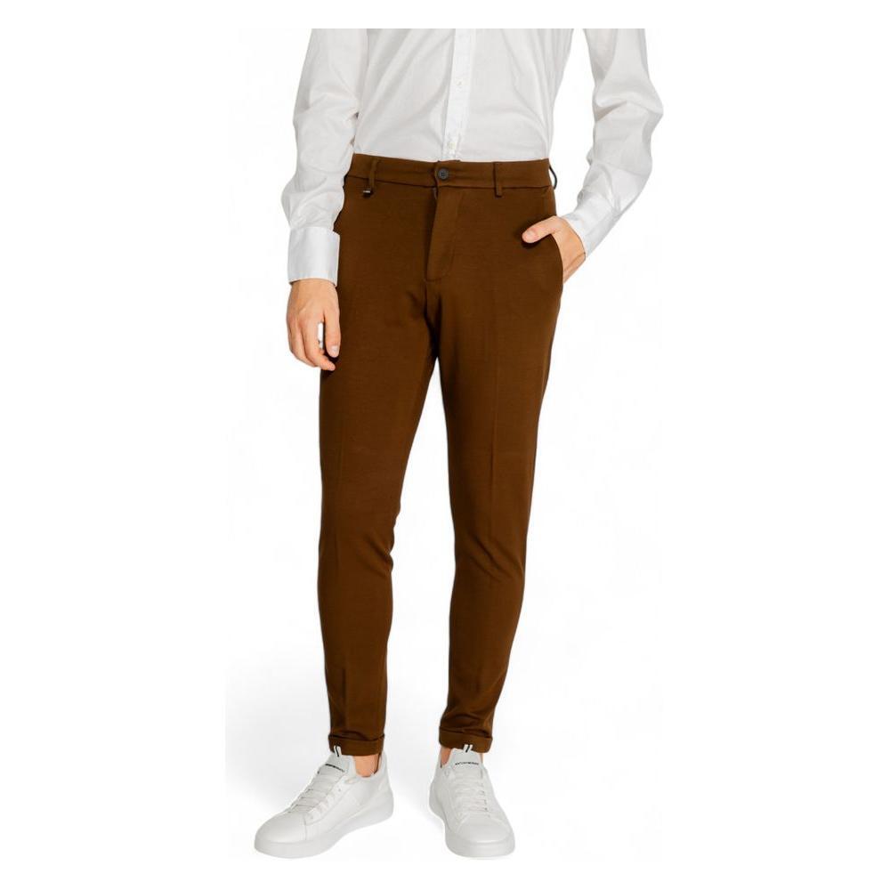 Antony Morato Brown Viscose Pant AN-14639300140-IT46 | S