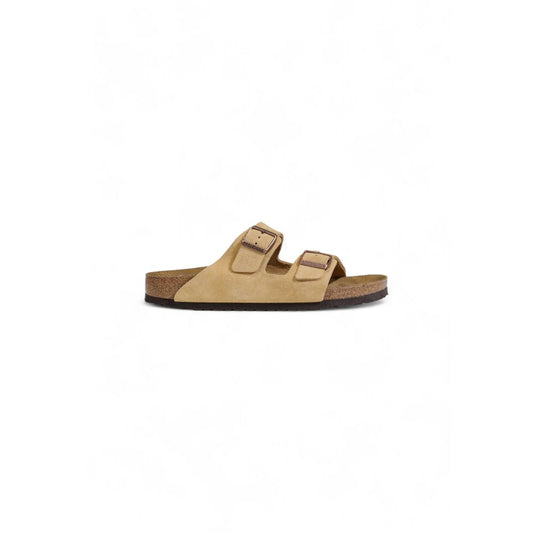 Birkenstock Beige Suede Leather Sandal Birkenstock Rosy Brown