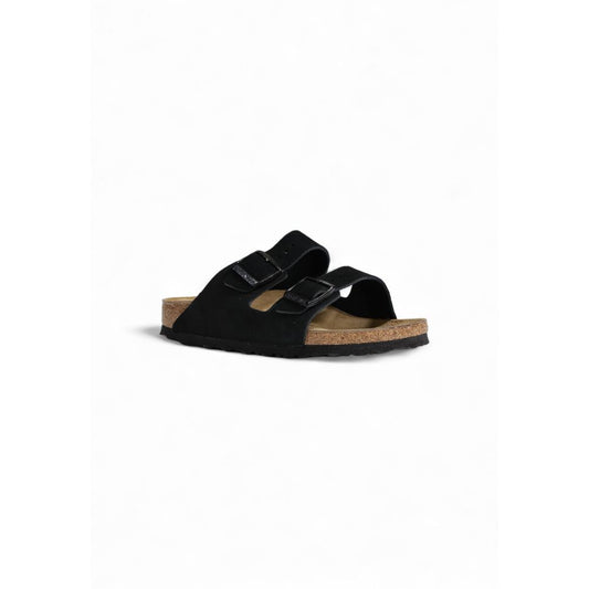 Birkenstock Black Suede Leather Sandal Birkenstock Gray
