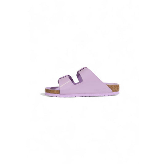 Birkenstock Purple Vegan Leather Sandal Birkenstock Thistle