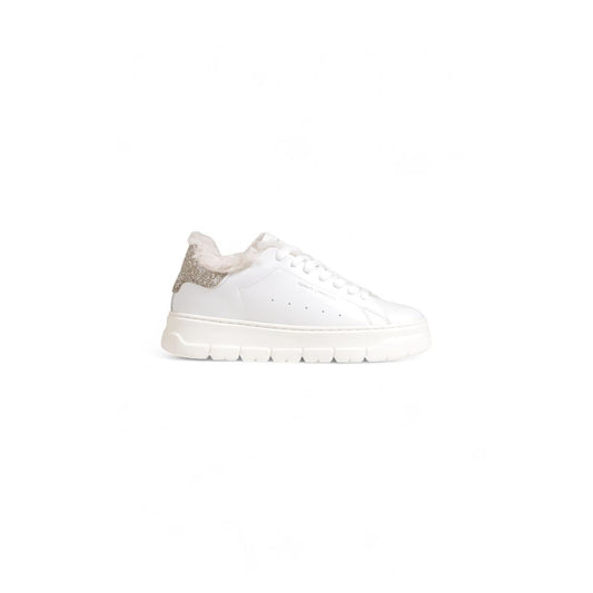 Crime London White Leather Sneaker Crime London White Smoke