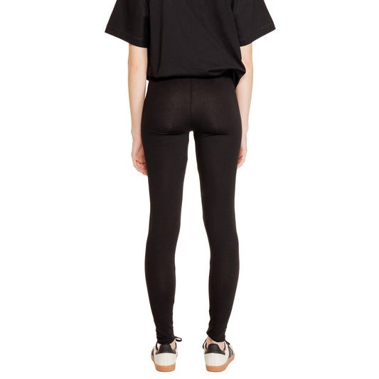 Jacqueline De Yong Black Cotton Jeans & Pant Jacqueline De Yong Black