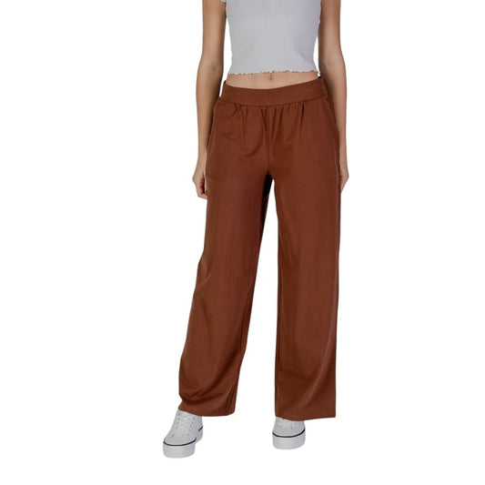 B.Young Brown Cotton Jeans & Pant B.Young Saddle Brown