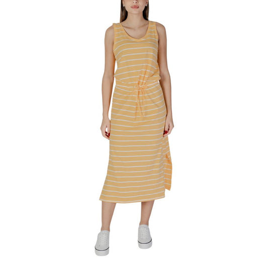 B.Young Yellow Cotton Dress B.Young Tan