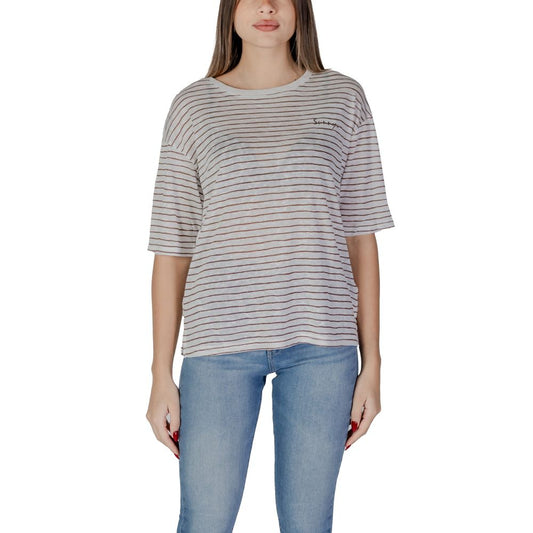 B.Young Brown Polyester Tops & T-Shirt B.Young Dark Gray