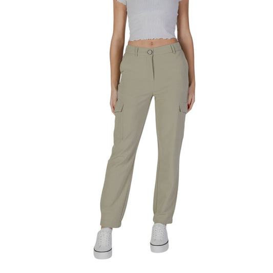 B.Young Green Polyester Jeans & Pant B.Young Rosy Brown