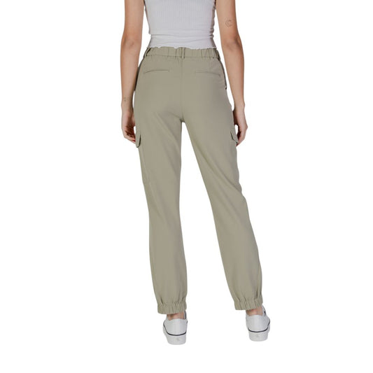B.Young Green Polyester Jeans & Pant B.Young Rosy Brown