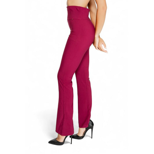 Rinascimento Bordeaux Polyester Jeans & Pant Rinascimento Brown