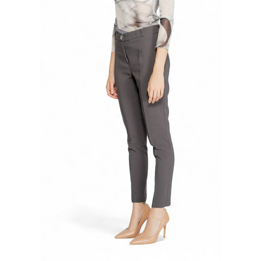 Rinascimento Gray Polyester Jeans & Pant Rinascimento Dim Gray