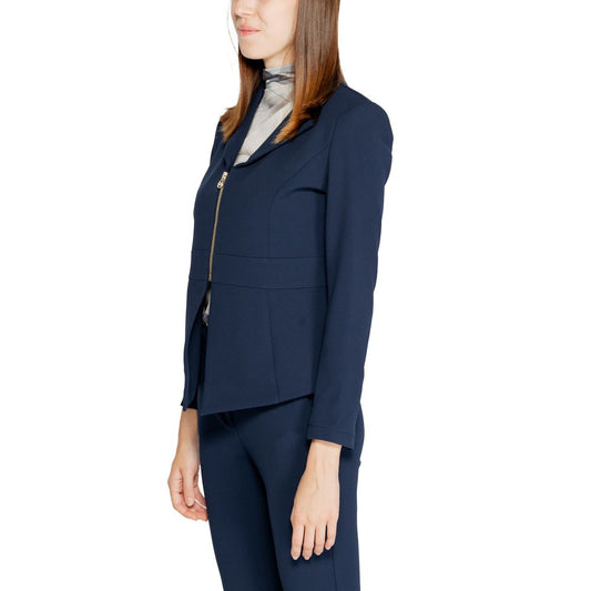 Rinascimento Blue Polyester Suits & Blazer Rinascimento Dark Slate Gray