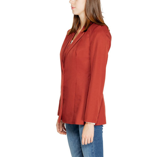 Vero Moda Red Polyester Suits & Blazer Vero Moda Sienna