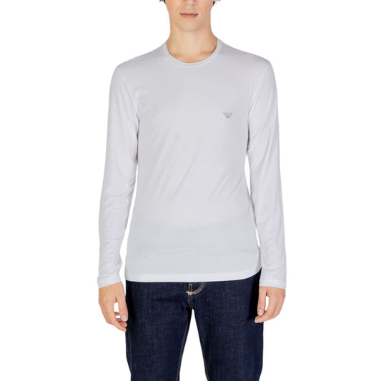 Emporio Armani Underwear White Modal Shirt Emporio Armani Underwear Light Gray
