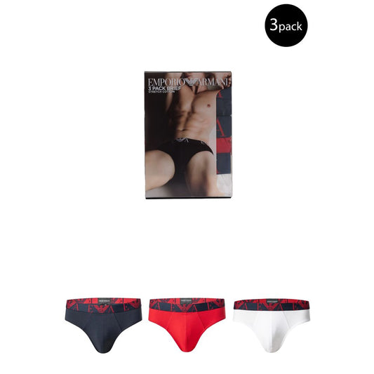 Emporio Armani Underwear Red Cotton Underwear Emporio Armani Underwear Dark Slate Gray