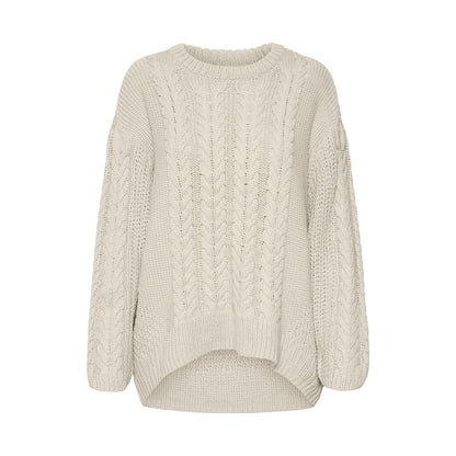 Vero Moda Beige Cotton Sweatshirt