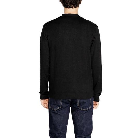 Hamaki-Ho Black Viscose Cardigan Hamaki-Ho Black