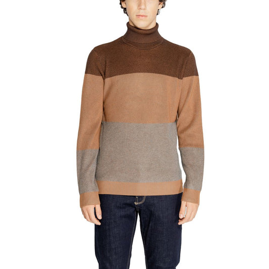 Hamaki-Ho Brown Viscose Sweater Hamaki-Ho Rosy Brown