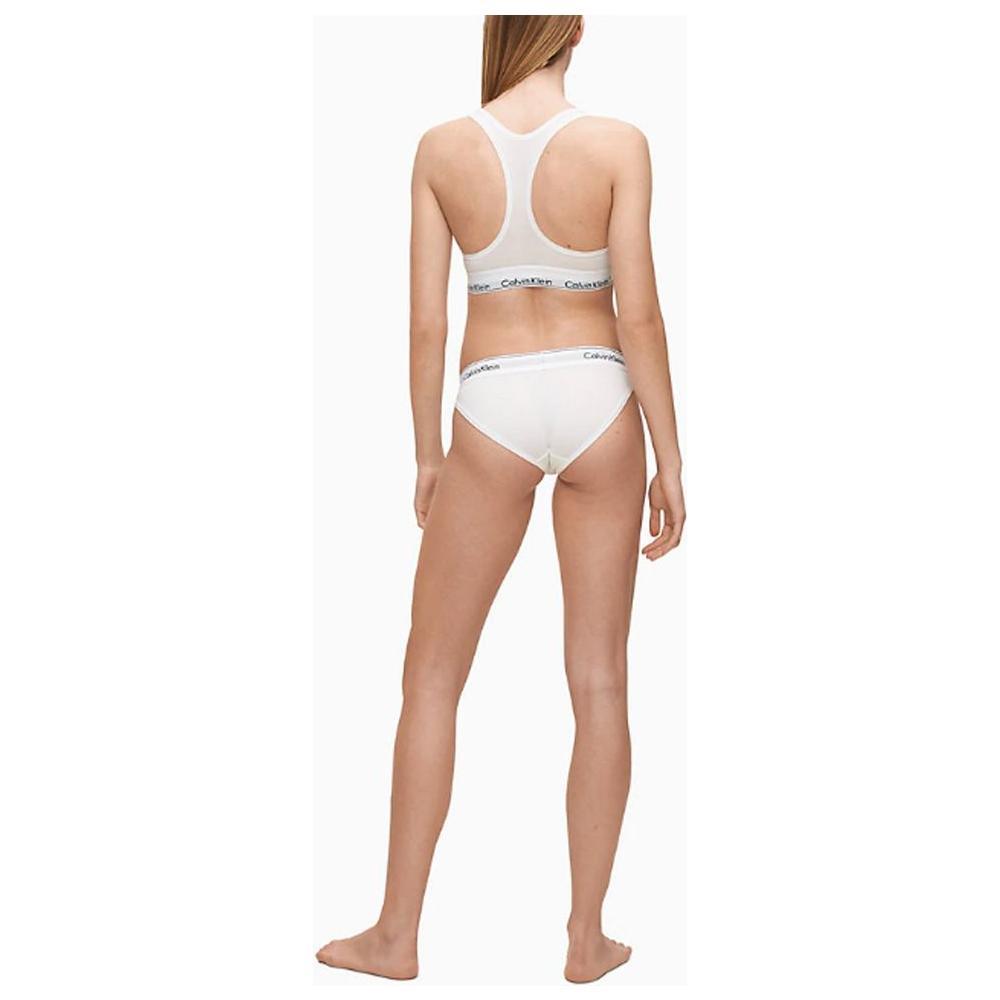 Calvin Klein Underwear White Cotton Pantie