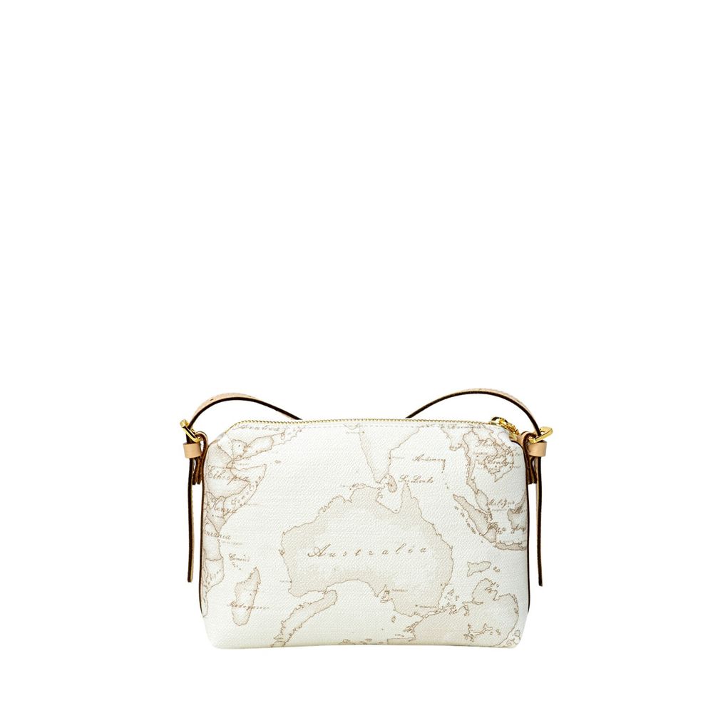 Front view with bag zipped and handles upright.