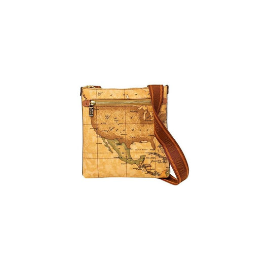 Alviero Martini Prima Classe Beige Leather Bag Alviero Martini Prima Classe Sandy Brown