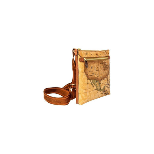 Alviero Martini Prima Classe Beige Leather Bag Alviero Martini Prima Classe Goldenrod