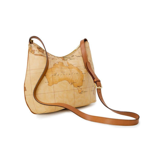 Alviero Martini Prima Classe Beige Cotton Handbag Alviero Martini Prima Classe Dark Khaki