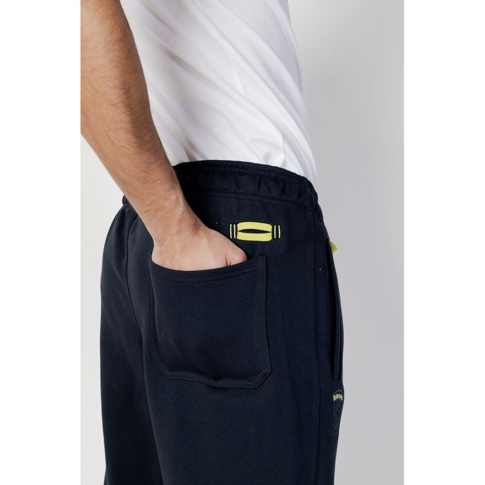 Blauer Blue Cotton Joggers (Workout Pants)
