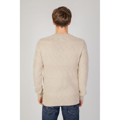 Only & Sons Beige Marabou Sweater