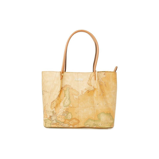 Alviero Martini Prima Classe Beige Leather Handbag Alviero Martini Prima Classe Tan