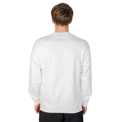 Underclub White Cotton Sweatshirt
