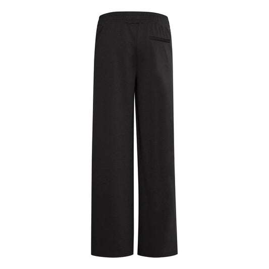ICHI Black Recycled Polyurethane Jeans & Pant